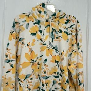 NWOT GAP floral hoodie